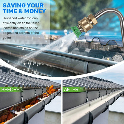110in High-Pressure Gutter Cleaner with Stainless Steel Extension