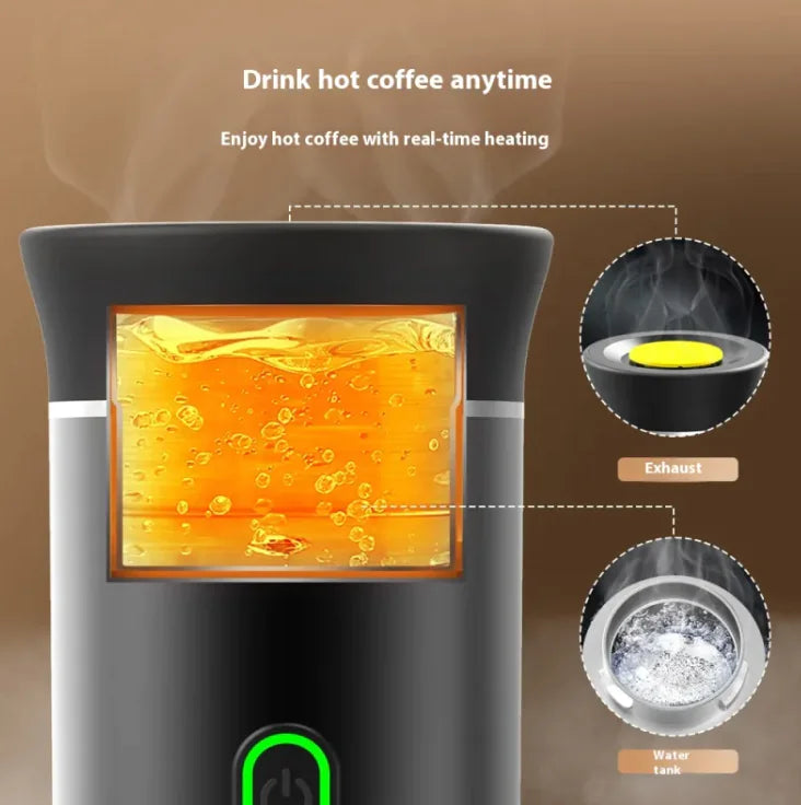 Travel Capsule Coffee Brewer