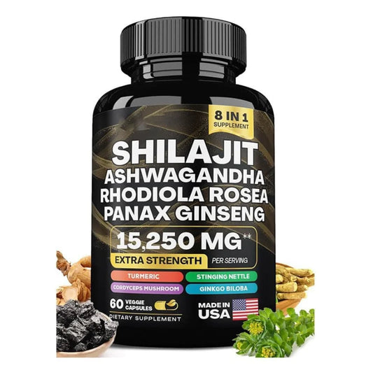 Nori Shilajit Sea Moss Resin Capsules