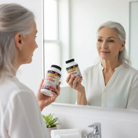 Herbal Menopause Support for Women - Supports Healthy Mood and Balance with Milk Thistle Chasteberry Black Cohosh Red Clover Turmeric Ginger - Menopause Supplements for Women - 60 Veggie Capsules